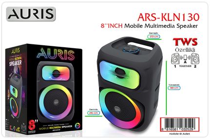 Auris KLN130 Speaker 8 inç Bluetooth Hoparlör